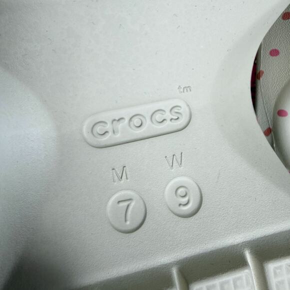 Crocs Line Friends Stomp Petit Sweets Slide Sandal Women 9 Pink Slip-On Open Toe - Picture 10 of 10